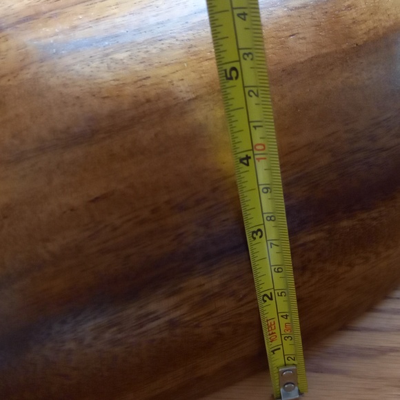 Vintage Monkey Pod Wood Salad bowl - Picture 4 of 10